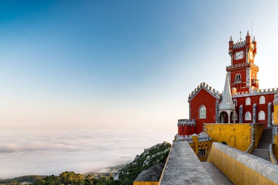 Lisbon: Sintra, Pena Palace, Quinta Regaleira, Cascais Tour - Cascais and the Portuguese Riviera