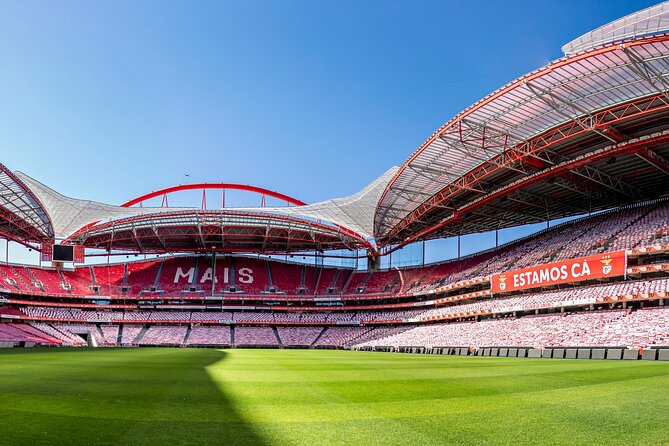 Lisbon SL Benfica Stadium & Museum Tour with Scarf - Behind the scenes: locker rooms, press room, and executive seats