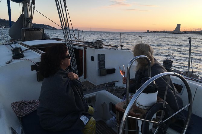 Lisbon Sunset Sailing Tour with White or Rosé Wine and Snacks - MAAT and the changing waterfront