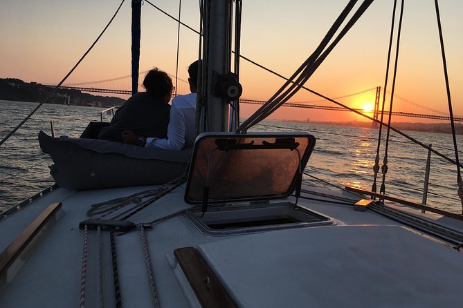 Lisbon Sunset Sailing Tour with White or Rosé Wine and Snacks - Riverside palaces and decorative art