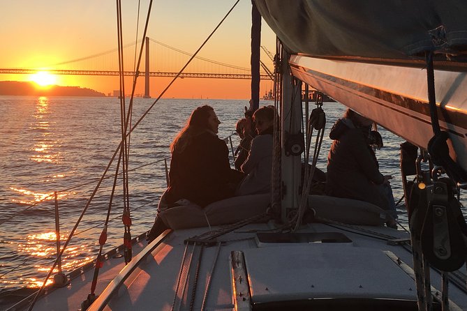 Lisbon Sunset Sailing Tour with White or Rosé Wine and Snacks - Looking across to Cristo Rei