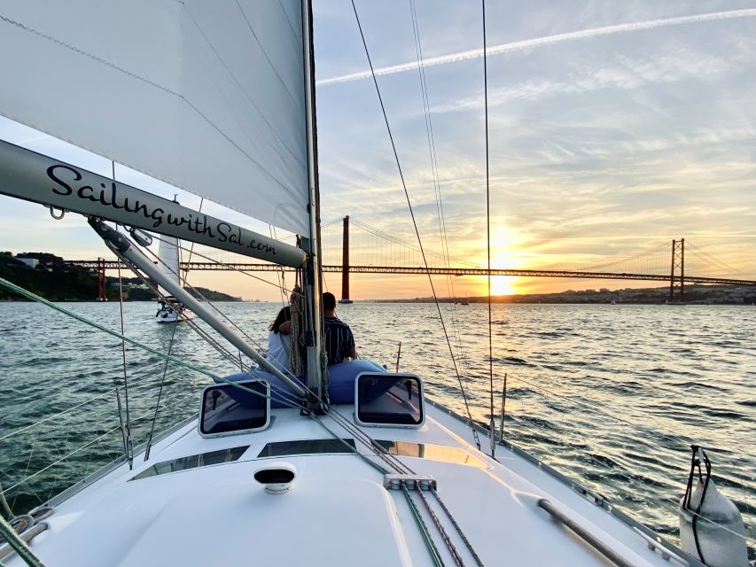Lisbon: Tagus River Sunset Cruise with Drinks - Drinks, music, and the mood onboard