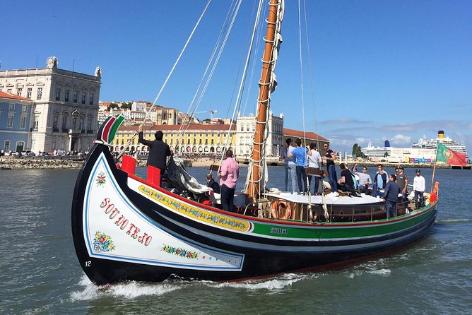 Lisbon Traditional Boats - Guided Sightseeing Cruise - Belém Tower from the water