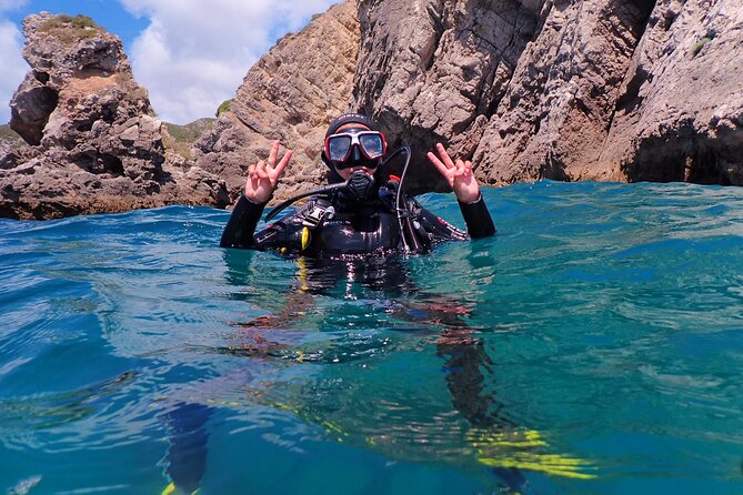 Lisbon: Try Scuba Diving in Arrabida Marine Reserve with photos - What the 10-meter limit means for beginners