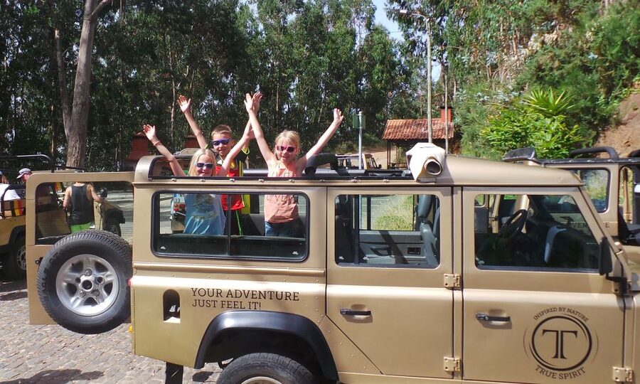 Madeira: Cabo Girao, Jeep Tour Adventure and Wine Tasting - Jardim da Serra and the rough-track ride