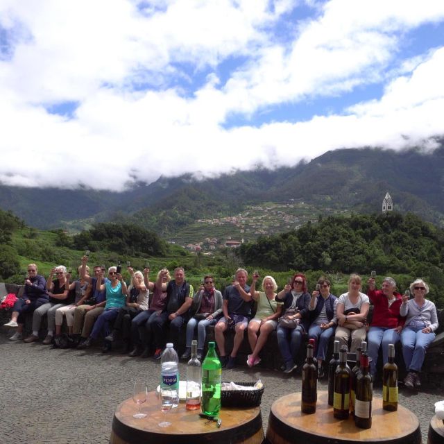 Madeira: Cabo Girão, Wine Tasting, & Serra d'Água Jeep Tour - São Vicente and Quinta do Barbusano Winery
