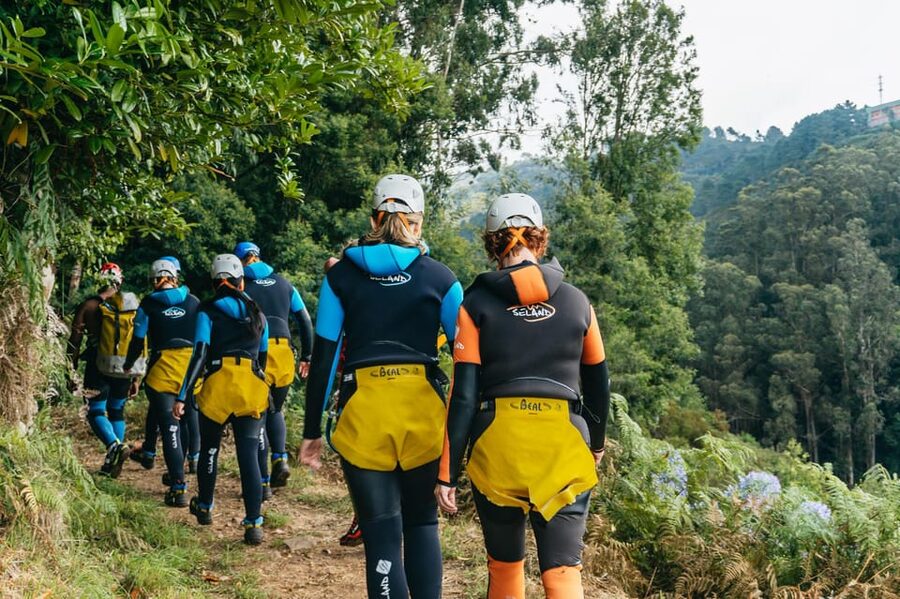 Madeira Canyoning Beginners – Easy & Fun Waterfall Adventure - A 15-minute walk into the valley