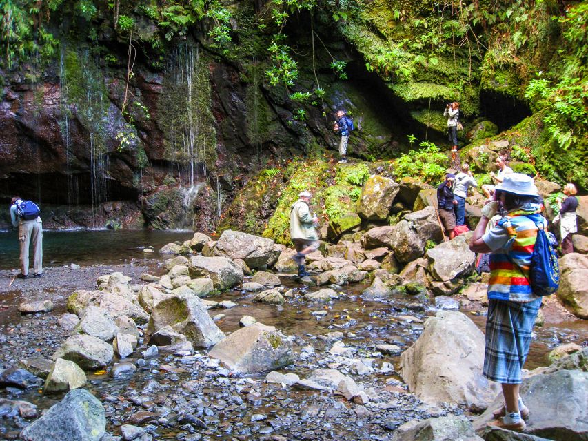 Madeira: Enjoy a Guided Levada Walk in the Rabaçal Valley - Reaching the 25 Fontes lagoon