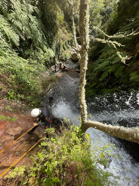Madeira: Level-1 Canyoning Adventure - The approach hike is part of the adventure
