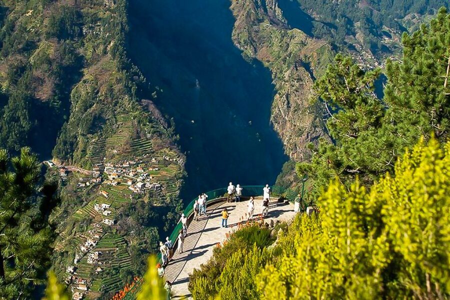 Madeira: Nuns Valley Half-Day Tour - The road into Curral da Freiras