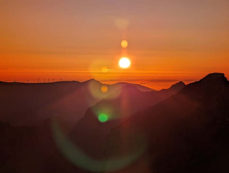Madeira: Pico do Arieiro Sunset with Optional Dinner - The Mountain Meal at the Campsite or Old Mill