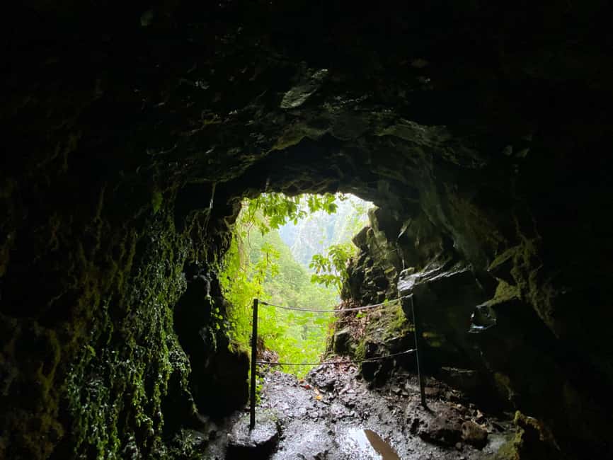Madeira: PR 9 - Levada do Caldeirão Verde Hike Transfer - Following the levada through Laurissilva Forest