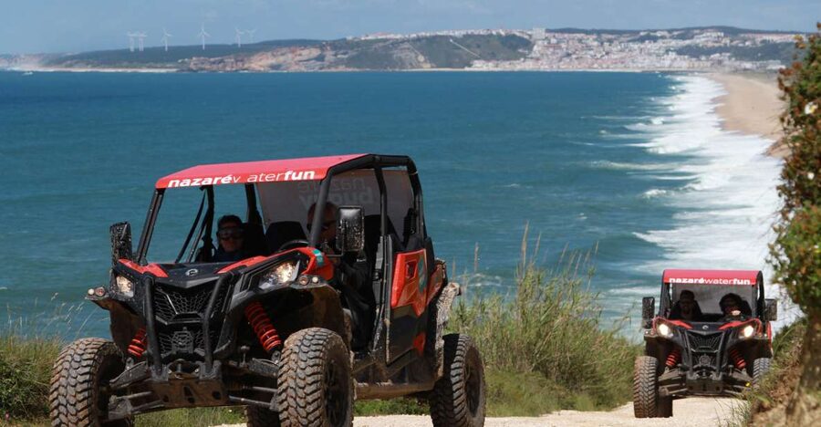 Nazaré: 4x4 Buggy Tour with Guide - São Martinho route: road sections and bay views