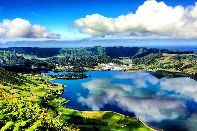 Off the Beaten Track Half Day Sete Cidades Jeep Tour - São Nicolau Church: a useful pause inside the crater