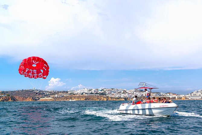Parasailing from Albufeira Marina by Boat - Timing your booking around wind and sea conditions