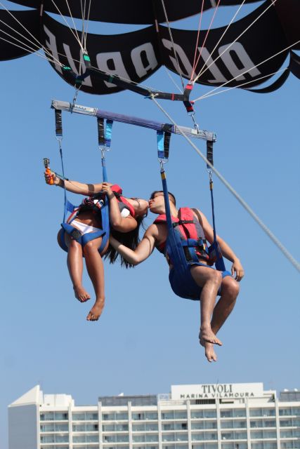 Parasailing Vilamoura - Families, nervous flyers, and accessibility