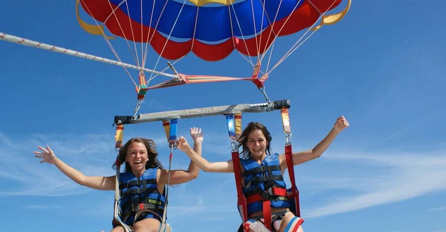 Parasailing Vilamoura - What the parasailing flight feels like