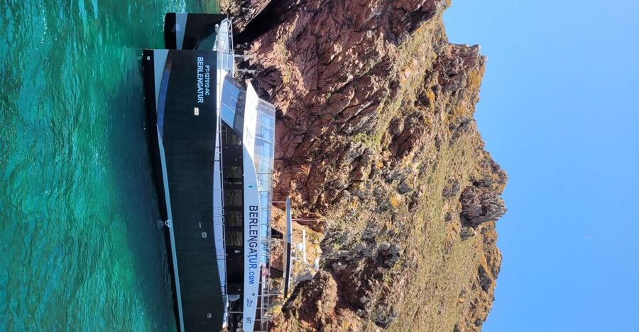 Peniche: Berlengas Island Round-Trip Ferry with Island Stop - Leaving Peniche Marina for the Berlengas