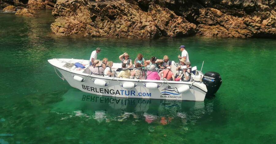 Peniche: Berlengas Roundtrip and Glass-Bottom Boat Cave Tour - The 30-minute ferry crossing