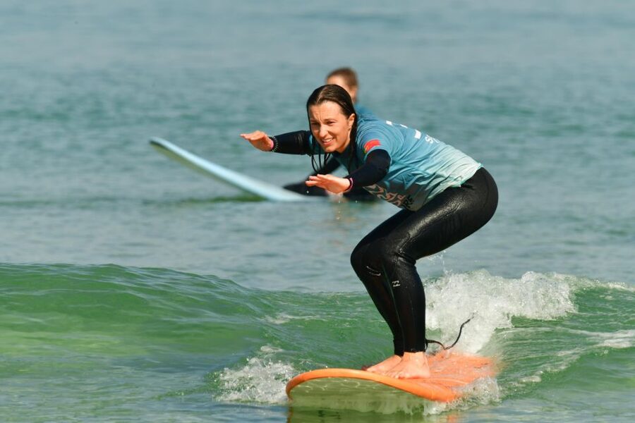 Peniche:Surf lessons Beginners ,Intermediate, advance level - Taking the Board Into the Water