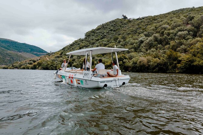 Pinhão: Electric Boat Experience 1h - Taste of Two Wines - How this compares with a larger Douro cruise