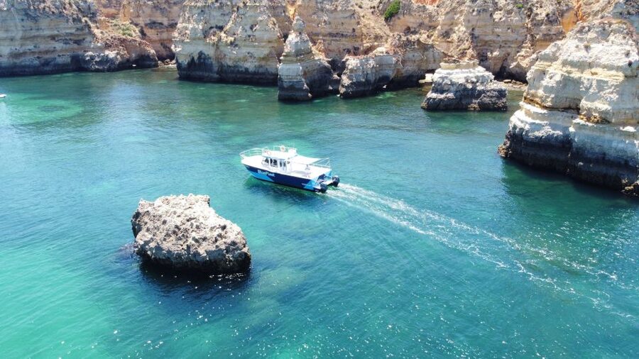 Ponta da Piedade: Half-Day Cruise with Lunch from Lagos - A Sheltered Bay for Swimming