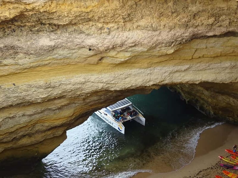 Portimão: Benagil Caves & Golden Coast Eco Catamaran Tour - Key points to know before you go