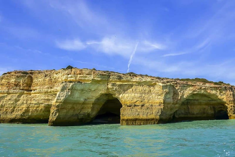 Portimão: Benagil Caves Speed Boat Tour with Sunset Option - Fort Santa Catarina and Ferragudo Castle