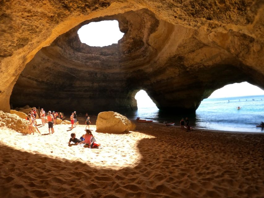 Portimão: Kayak Tour of Benagil Caves - The catamaran ride home