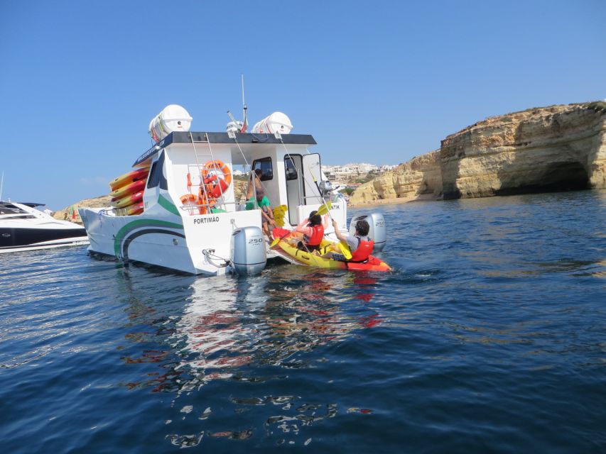 Portimão: Kayak Tour of Benagil Caves - What the $49 price really buys you