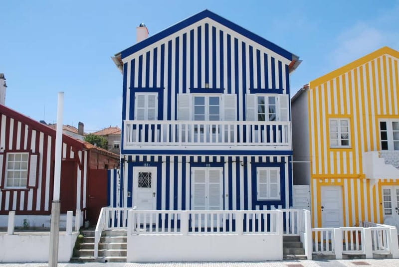 Porto:Aveiro, Cruise, Costa Nova & Capelha da Pedra Full Day - Aveiro’s canals, Art Nouveau and local sweets