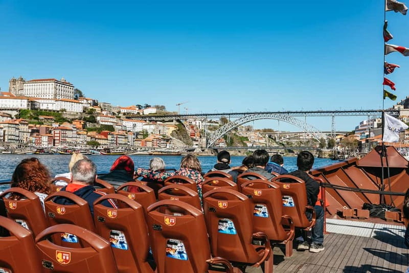Porto: Bridges Cruise with Wine Cellar Tour or Sunset Option - The 16-language audio guide needs preparation