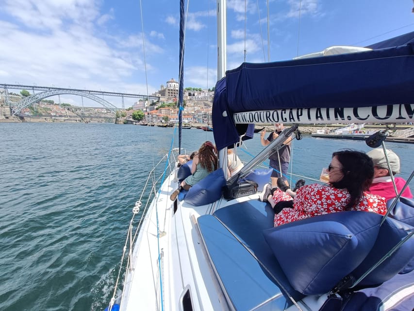 Porto: Charming Sailboat Cruise with Port Wine,Sunset Option - Seeing Gaia, Serra do Pilar, and Dom Luís I Bridge
