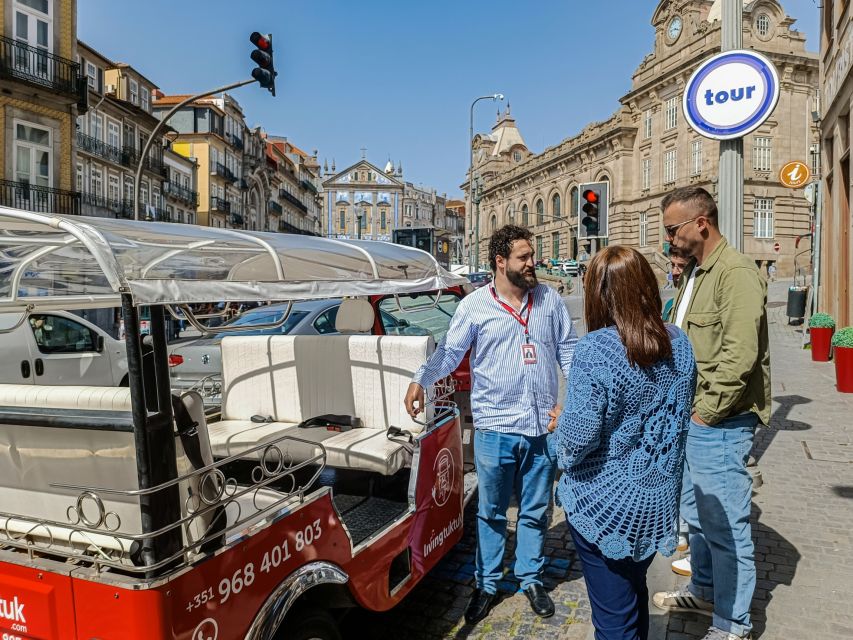 Porto: Guided Tour by Tuk-Tuk & Optional Douro River Cruise - Aliados Avenue, Clerigos Tower, and Lello Bookshop