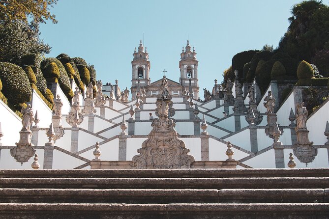 Porto: Guimaraes & Braga Small Group Tour with Lunch and Tickets - Bom Jesus do Monte and its famous stairway