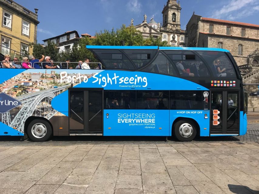 Porto: Hop-on Hop-off Bus with Optional Cruise & Wine Cellar - The Blue Line: Porto’s best first ride