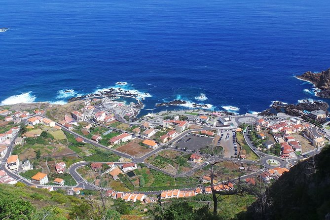 Porto Moniz, Seixal, Fanal Forest, Cliff Skywalk in Open Roof 4X4 - Porto Moniz volcanic pools