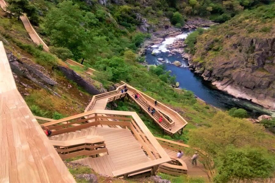 Porto: Paiva Walkways and Suspension Bridge Hike with Lunch - What the small group changes