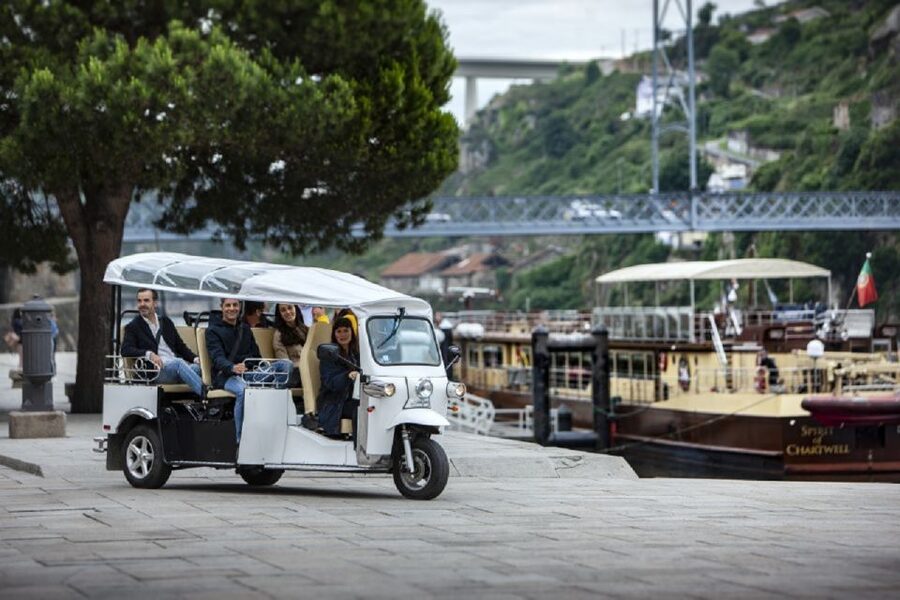 Porto: Private Sightseeing Tour by Electric Tuk Tuk - Bridges, Gaia, and the Douro views