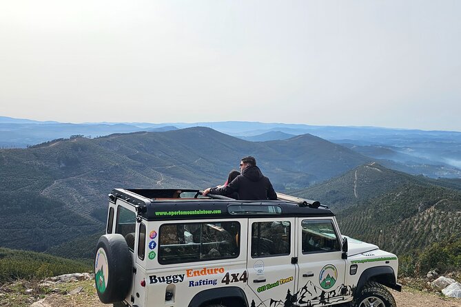 Porto: Small Group 4x4 Tour in Oporto Mountains - Offroad - Ponte de Couce: river, cork trees, and a wild swing