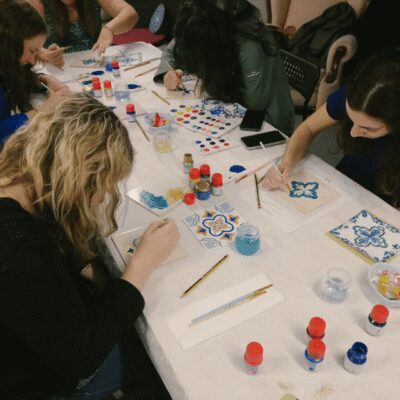 Tile-Painting Workshop with Porto Wine – Bainharia