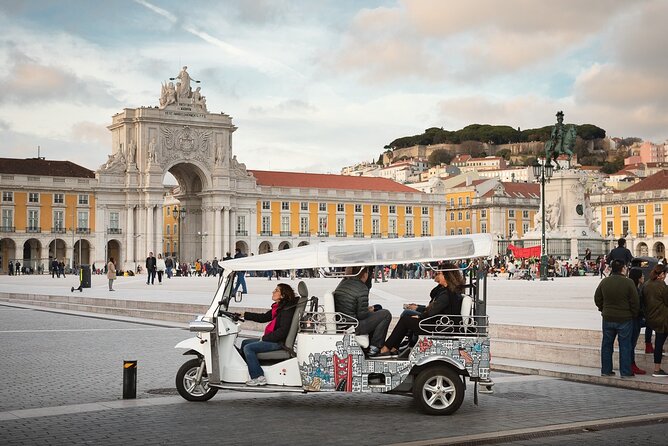 Private Half-Day Eco Tuk Tuk Tour in Lisbon - Baixa, Rossio, and Restauradores after the 1755 earthquake