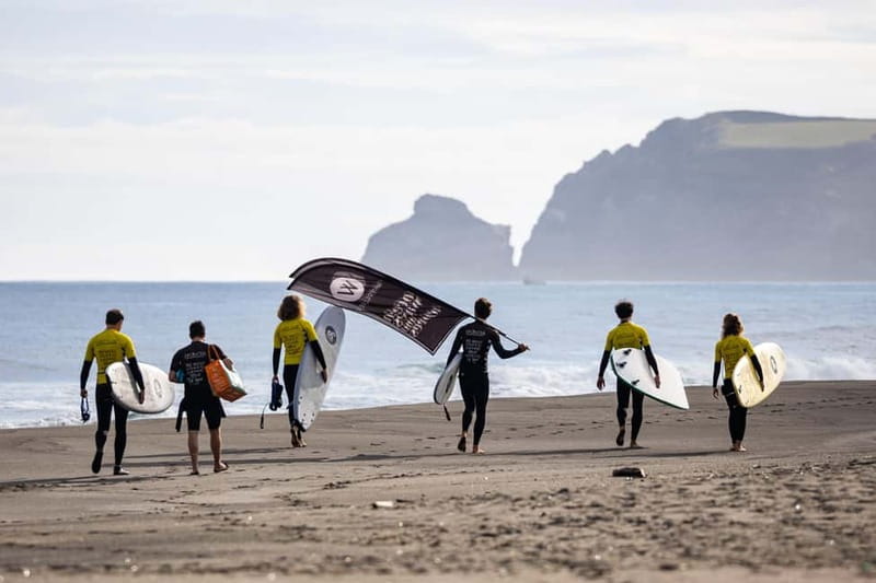 Ribeira Grande, Azores: Group Surf Lessons - The meeting point can change with the ocean