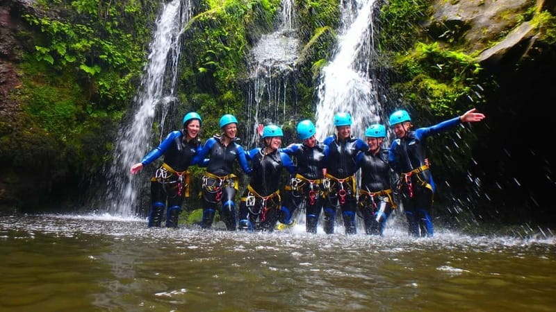 Sao Miguel: Ribeira dos Caldeiroes Canyoning Experience - Key points at a glance