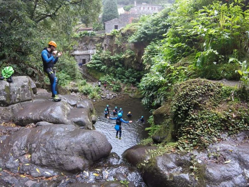 Sao Miguel: Ribeira dos Caldeiroes Canyoning Experience - What canyoning at Ribeira dos Caldeirões is really like