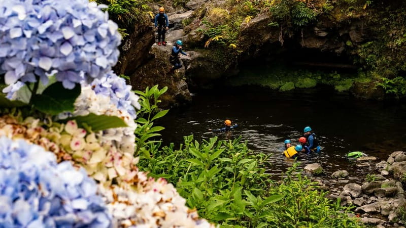 Sao Miguel: Ribeira dos Caldeiroes Canyoning Experience - A closer look at the Ribeira dos Caldeirões setting