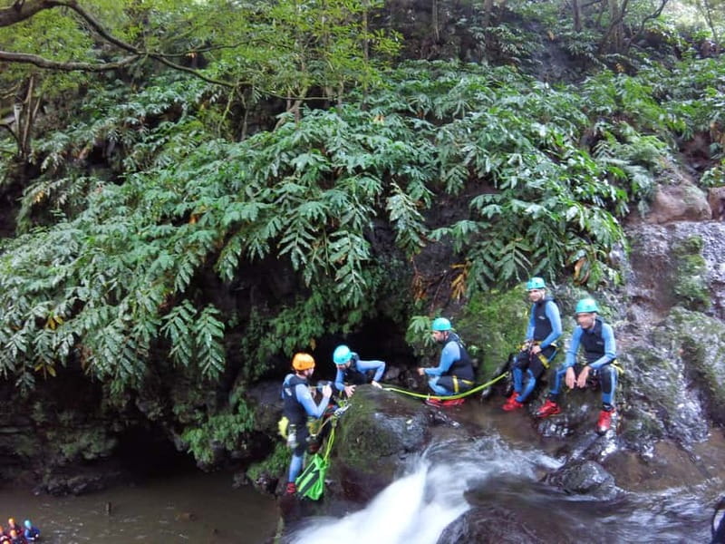Sao Miguel: Ribeira dos Caldeiroes Canyoning Experience - Meeting at the park and getting organized