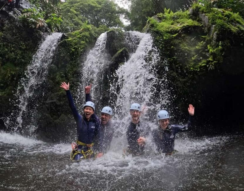 São Miguel: WaterPark Canyoning Ribeira dos Caldeirões - The guides make the difference