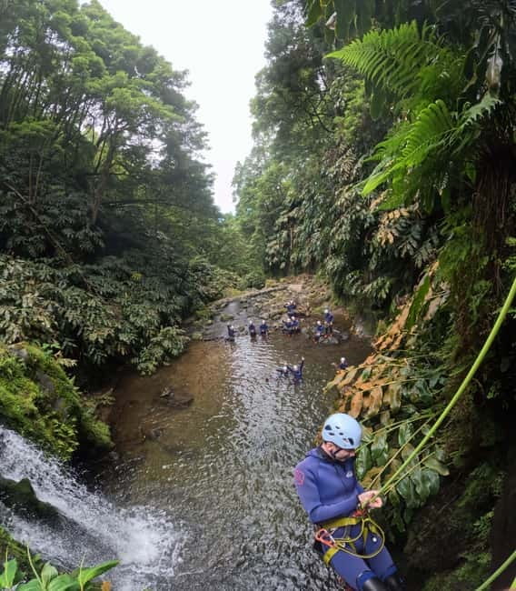 São Miguel: WaterPark Canyoning Ribeira dos Caldeirões - Language, group size, and comfort level