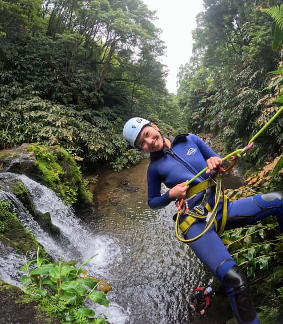 São Miguel: WaterPark Canyoning Ribeira dos Caldeirões - What the 2.5-hour route feels like